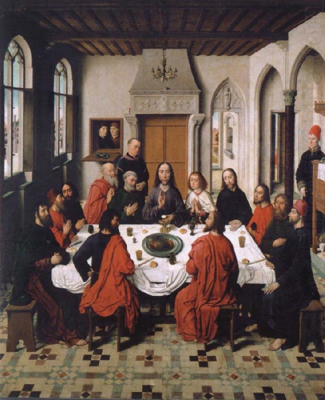 Dieric Bouts Installation of the hl.  Communion china oil painting image
